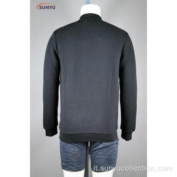 Standcollar da uomo Longsleeve Sweatjacke